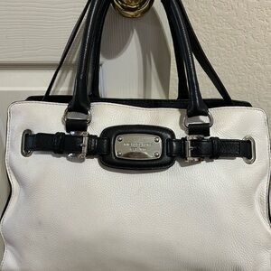 Michael Kors Black & White Tote Purse
